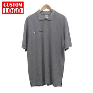 Chemises polo de travail avec logo brodé 100% personnalisé - Product Image 3