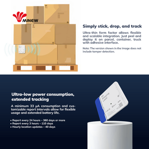 Rtls Location Asset Tracking <b>Device</b> Cellular 5G <b>Gps</b> Shipping Labels for Express Logistics International Parcel Tracking Package - Product Image 5