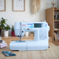 JUKKYJK-890 informatisée aiguille unique plat couture ménage broderie Machines à coudre avec une capacité d'alimentation Super forte