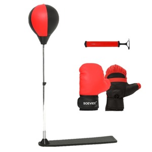 Sac de sable de boxe à pédale pour enfants personnalisé <span class=keywords><strong>avec</strong></span> <span class=keywords><strong>gants</strong></span> de boxe balles de vitesse réflexes sac de boxe pour enfants - Product Image 5