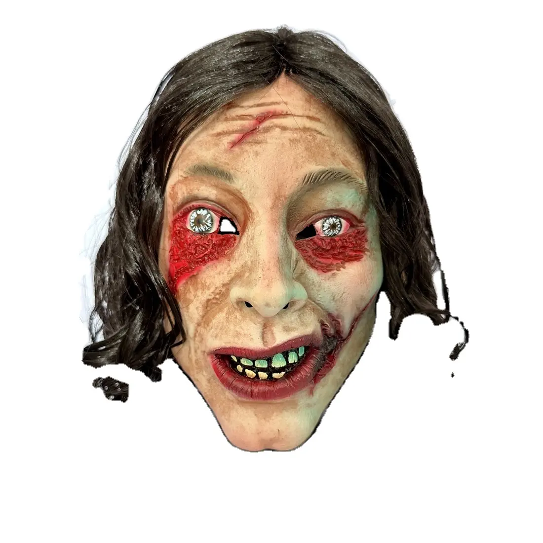 Latex Nieuwigheid Hoge Kwaliteit Horror Halloween Enge Custom Realistische Cosplay Party Maskers Voor De Lol