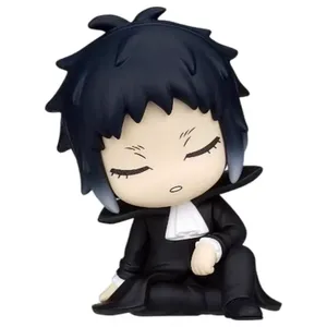 Figurine en peluche chibi anime mignonne en pose assise, boîte mystère, pack de présentation complet pour comptoir de vente au détail, <span class=keywords><strong>personnage</strong></span> mystère pour bureau - Product Image 6
