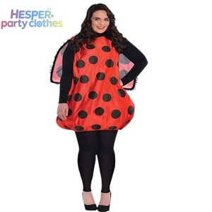 HESPER Abeille avec ailes Coccinelle à sept points Costume de cosplay amusant Ensemble trois pièces pour fête d'enfants Polyester Hommes - Product Image 3
