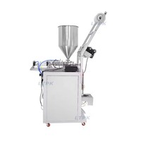Machine de remplissage et d'emballage de sachets de shampoing gel pâte sachet sachet chili tomate champignon sauce ketchup liquide visqueux
