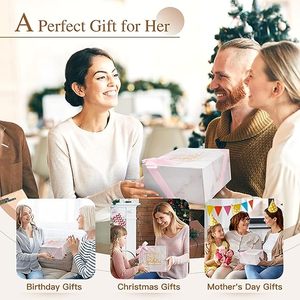 Custom Make Rose Bath Spa Get Well Soon <b>Gifts</b> with <b>Pink</b> Coffee Cup Gold Spoon Rose Scented Candle Birthday <b>Gift</b> Set for Women - Product Image 6