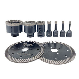 GuHua, calidad europea, 6-68mm, rosca M14, <span class=keywords><strong>coronas</strong></span> de diamante secas soldadas al vacío, juego de brocas de perforación <span class=keywords><strong>para</strong></span> baldosas de cerámica de porcelana - Product Image 6