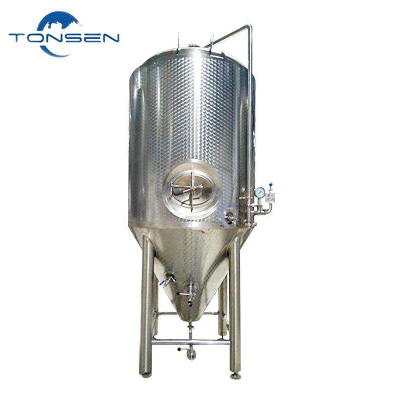 Acier inoxydable utilisé cuves de fermentation réservoirs