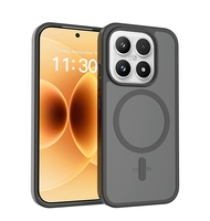 Casing Ponsel Transparan Mewah dengan Cincin Magnetik dan Sensasi Kulit untuk Xiaomi 17 5G, Cover Ponsel Custom