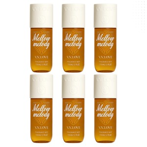 6*150ml Vv Love - Mellow Melody - Bruma Perfumada para Mujer, Fragancia Floral en Spray, Perfume de Larga Duración - Product Image 1