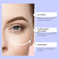 Plester Kolagen Peptida Terlaris Anti-Penuaan Masker Bawah Mata Asam Hialuronat Vitamin C 60 Lembar Melembapkan Mengencangkan
