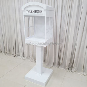 Furun fabrika açık telefon kulübesi Prop zemin mesaj ses ziyaretçi standı düğün dekor malzemeleri - Product Image 2