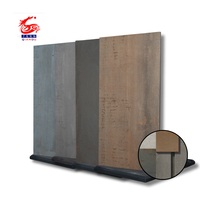 Dalles de sol en céramique extérieures modernes, aspect rouillé, 20 mm d'épaisseur, 600x900 mm, antibactériennes, ignifuges, antidérapantes R11