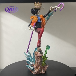 2025รูปแบบใหม่ LX สองปีต่อมา Brook <span class=keywords><strong>One</strong></span> pieced King <span class=keywords><strong>Souls</strong></span> GK ท่าทางการต่อสู้ขนาดใหญ่รูปการ์ตูนอะนิเมะตัวละคร - Product Image 2