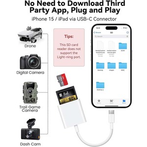 2 trong 1 USB C Loại C <span class=keywords><strong>SD</strong></span> <span class=keywords><strong>Micro</strong></span> <span class=keywords><strong>SD</strong></span> Bộ nhớ đầu đọc thẻ OTG <span class=keywords><strong>adapter</strong></span> cho iPhone <span class=keywords><strong>iPad</strong></span> Huawei máy tính xách tay máy tính bảng PC Trail máy ảnh người xem - Product Image 2