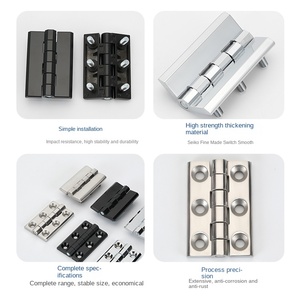 Петля из цинкового сплава CL226-5A, усиленная, 1.2 мм, для промышленных шкафов, с шестью ножками, 60x90 - Product Image 4