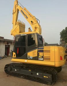 Excavatrice sur chenilles d'occasion originale de 13 tonnes Komatsu Construction Machinery Excavator Used Komatsu PC130 à vendre avec une haute qualité - Product Image 1