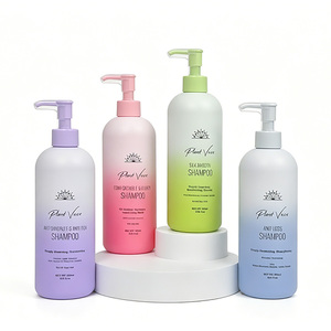 Shampoo OEM ODM Marque Privée 4 Types Contrôle du Sébum Anti-Pelliculaire Lissant Anti-Chute Nettoyant Soin Capillaire - Product Image 3