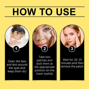 Masque Patch Anti-rides et Anti-cernes OEM à la Bave d'Escargot – Produits Cosmétiques Soin de la Peau au Collagène Hydrolysé Raffermissant pour le <span class=keywords><strong>Contour</strong></span> <span class=keywords><strong>des</strong></span> <span class=keywords><strong>Yeux</strong></span> - Product Image 4