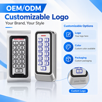 Contrôleur d'accès RFID extérieur étanche IP68 en métal avec clavier autonome DC12V pour système de porte – Vente en gros, Fabrication ODM