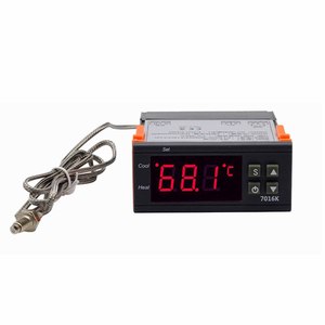 7016k nhiệt độ cao 0-999 ° C Bộ điều khiển nhiệt độ cặp nhiệt điện loại k thông minh điều khiển nhiệt độ hiển thị kỹ thuật số - Product Image 1