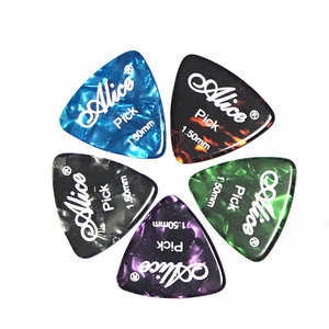 <span class=keywords><strong>En</strong></span> stock, médiators <span class=keywords><strong>de</strong></span> guitare <span class=keywords><strong>en</strong></span> celluloïd lourd, <span class=keywords><strong>triangle</strong></span> arrondi, pas chers, Alice AP-ALT, 0,46 mm, 0,71 mm, 1,5 mm - Product Image 3