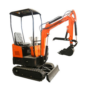 American casa d'aste identica Mini cingolato scavatore macchina cina nuovo economico 1 Ton Mini escavatore in vendita - Product Image 4