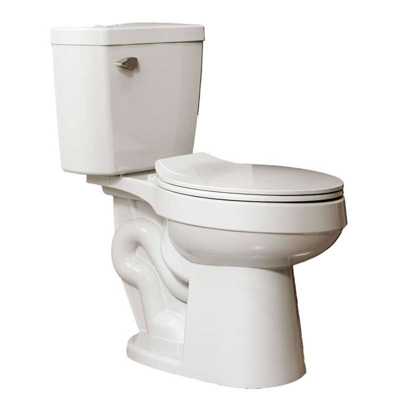 Tall Two Piece Elongated Toilet ADA