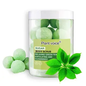 Cơ Thể Đường Chà Nhãn Hiệu Riêng Tự Nhiên Vegan Số Lượng Lớn Exfoli Cơ Thể Đường Chà Cubes Boules De Gommage De Sucre De Bain