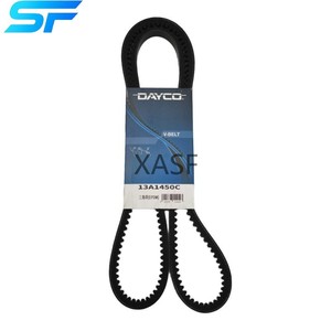 สายพานวี DAYCO 13A1450 EPDM สำหรับ Dodge Ford Jeep Nissan <span class=keywords><strong>Volvo</strong></span> Checker Mack ISUZU 702135 826F8620EJA 8979851210 2106619310 611370006 - Product Image 1