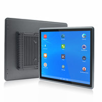 PC industriel Android 17 pouces IP65 avec écran tactile capacitif LCD neuf et coque en alliage d'aluminium