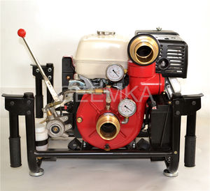 เครื่องยนต์ Kongka 192 ขนาด 12 แรงม้า ปั๊มน้ำดับเพลิงดีเซลเหล็กหล่อ 3 นิ้ว OEM น้ำสะอาด แรงดันสูง 48 เมตร/ชม. สตาร์ทไฟฟ้า - Product Image 5