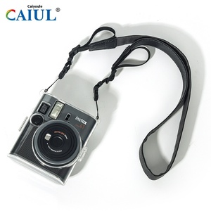 เคสกล้องสำหรับฟูจิฟิล์ม อินสแต็กซ์ มินิ 41 อินสตาแกรมอุปกรณ์เสริมเคสใสคริสตัล+ กระเป๋าใส่รูปภาพกระเป๋าเก็บของเชือกสไตล์วินเทจ - Product Image 4