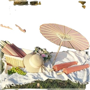 Sombrilla de Papel de Bambú Chino de 84 cm para Fotografía, Disfraces de Cosplay, Bodas, Decoración del Hogar, Tamaño Adulto, Hecha a Mano - Product Image 6