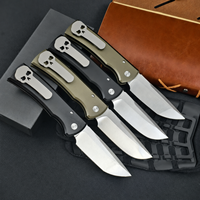 Couteau pliant Pro-Tech 229 en acier 8Cr13MoV, manche en aluminium, couteau de poche tactique, survie en plein air avec clip arrière en alliage de titane