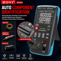 ZOYI XC1 Nouvelle Génération Multimètre LCR de Précision pour Mesure de Tension, Résistance et Diode, Idéal pour Électriciens Domestiques et Réparations