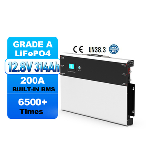 Station d'alimentation murale compatible MPPT, batterie lithium 12V 100Ah 200Ah 400Ah pour la vie en camping-car hors réseau, les expéditions, câblage facile - Product Image 3