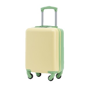 New Korean-style ABS Spinner Trolley <strong>Suitcase</strong> <strong>Small</strong> Luggage 16inch Portable Travel Case Combination Lock Carry-On Customizable - Product Image 5
