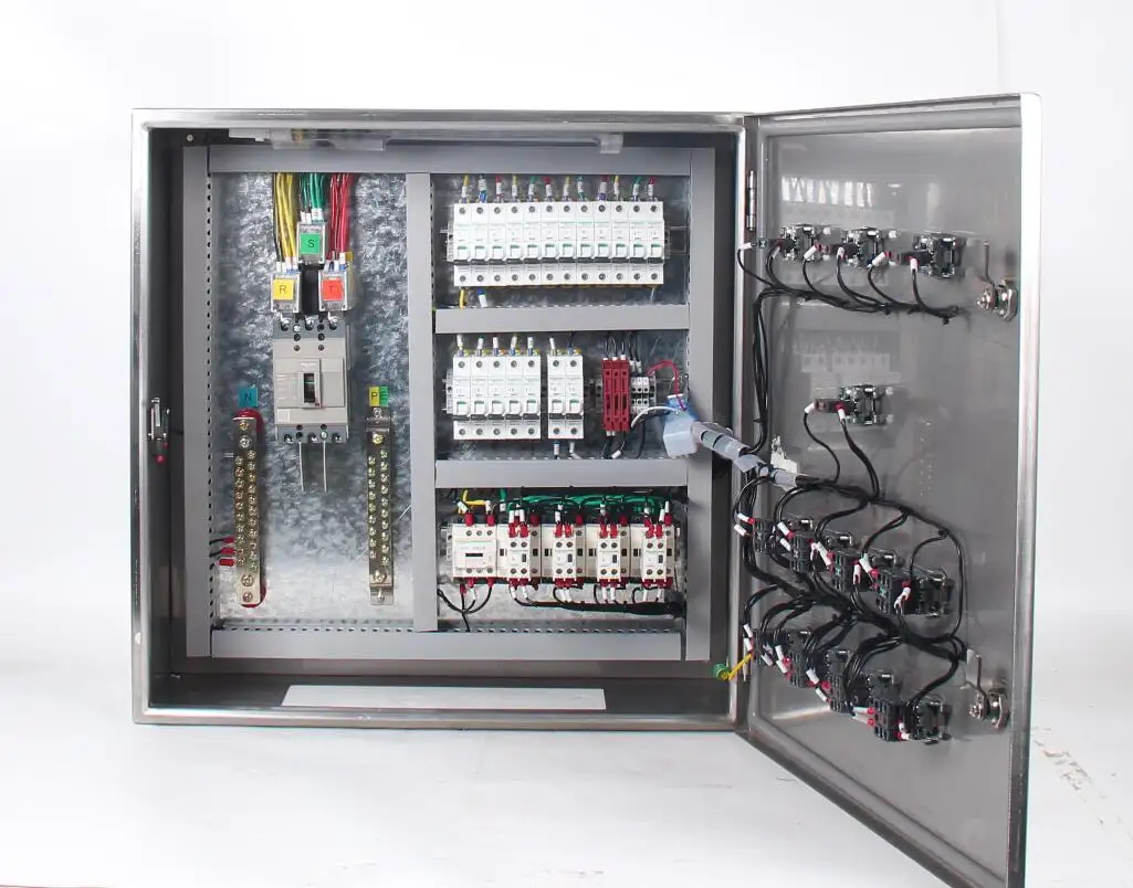 SAIPWELL OEM/ODM mühendislik özelleştirme ve çözüm komple set elektrik dağıtım kontrol anahtarı kutusu muhafaza