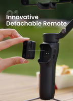 HOHEM iSteady X3 Stabilisateur de smartphone à suivi IA, stabilisateur de téléphone 3 axes, suivi IA magnétique, tige d'extension de 205 mm