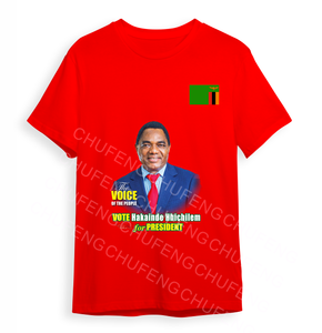 Political Campaign Shirt Custom Promotion Cheap Round Neck t Shirt Election With Printing Polyester Material Tshirt