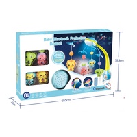 Bao Han haute qualité en plastique Projection à distance veilleuse lit cloche berceau Musical bébé Mobiles jouets pour nourrissons