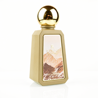 Vente en gros de 100 flacons de parfum en verre à bouchon à vis anti-fuite de 30 ml, 50 ml et 100 ml, avec pulvérisateur, impression sérigraphique, logo personnalisé BYRON
