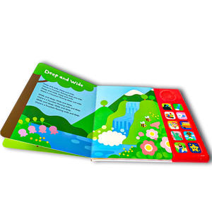 Libros de Audio Educativos Electrónicos con Diseño Personalizado, Impresión de Libros de Cuentos con Sonido para Niños - Product Image 5