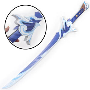 <span class=keywords><strong>Genshin</strong></span>-espada <span class=keywords><strong>Katana</strong></span> de bambú Raiden Shogun, juguete - Product Image 3