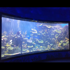 Fabrieksdirecte levering Oceanarium-scène, extra stevig, hoge transparantie, grote acrylvisbak, op maat gemaakte aquariumlandschapsarchitectuur - Product Image 3