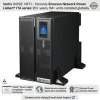 Vertiv ITA2 5KVA 6KVA 10KVA 16KVA 20KVA Tour en ligne monophasée/UPS monté en rack pour ordinateur/réseau