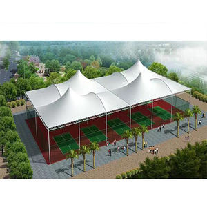 Nouvelle conception 2025 – Toiture de tente de stade en tissu PVDF PVC – Structure de membrane tendue - Product Image 4