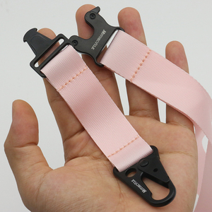 Commercio all'ingrosso <span class=keywords><strong>di</strong></span> perline Quick Realse Stick personalizzato in metallo inciso Logo bottiglia apribottiglie portachiavi cordino tattico - Product Image 3