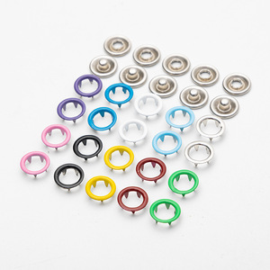 Kích thước tùy chỉnh mở vòng <span class=keywords><strong>prong</strong></span> <span class=keywords><strong>snap</strong></span> ốc vít nút cho vải - Product Image 5