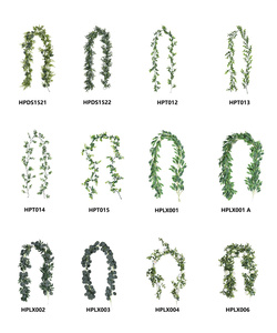 Guirnalda <span class=keywords><strong>de</strong></span> Hojas Colgantes <span class=keywords><strong>de</strong></span> Hiedra Artificial <span class=keywords><strong>de</strong></span> Seda, Planta <span class=keywords><strong>de</strong></span> Ratán para Decoración <span class=keywords><strong>de</strong></span> Techo, Bodas, Jardines y Restaurantes - Product Image 6